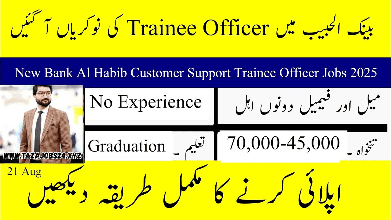 Bank Al Habib Jobs