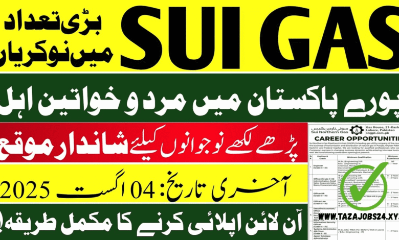 Sui Gas Jobs